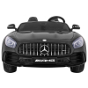 Mercedes-Benz GT R dla dzieci Lakier Czarny + Napęd 4x4 + Nawiew powietrza + Pilot + EVA + MP3 LED